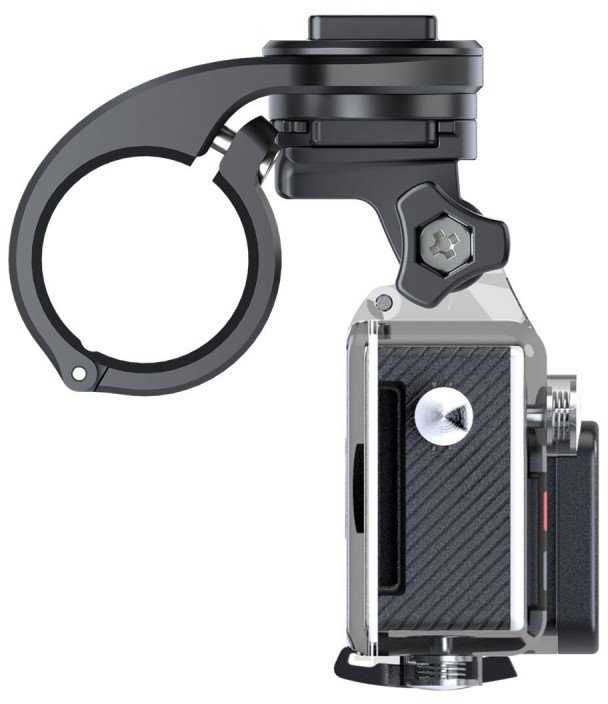 SP Connect Handlebar Mount Pro telefono laikiklis plento dviračiams, skirtas SPC/SPC+ dėklams – Juodas