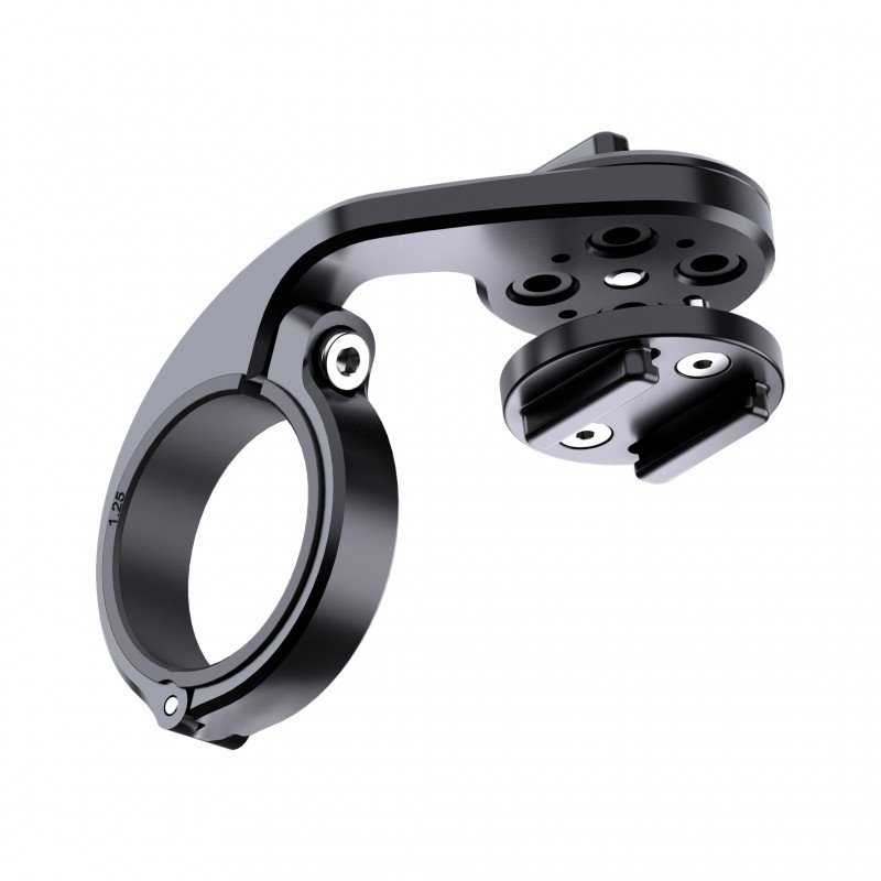 SP Connect Handlebar Mount Pro telefono laikiklis plento dviračiams, skirtas SPC/SPC+ dėklams – Juodas