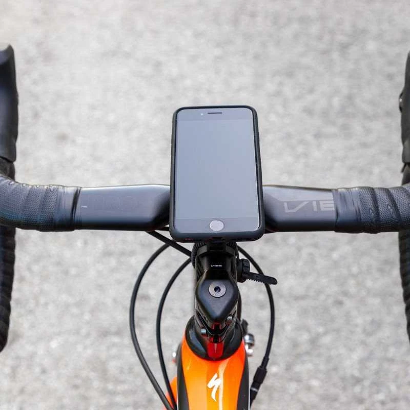 SP Connect Universal Bike Mount universalus telefono laikiklis dviračiui, skirtas SPC+ dėklams – Juodas