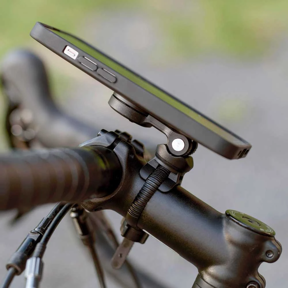 SP Connect Universal Bike Mount universalus telefono laikiklis dviračiui, skirtas SPC+ dėklams – Juodas