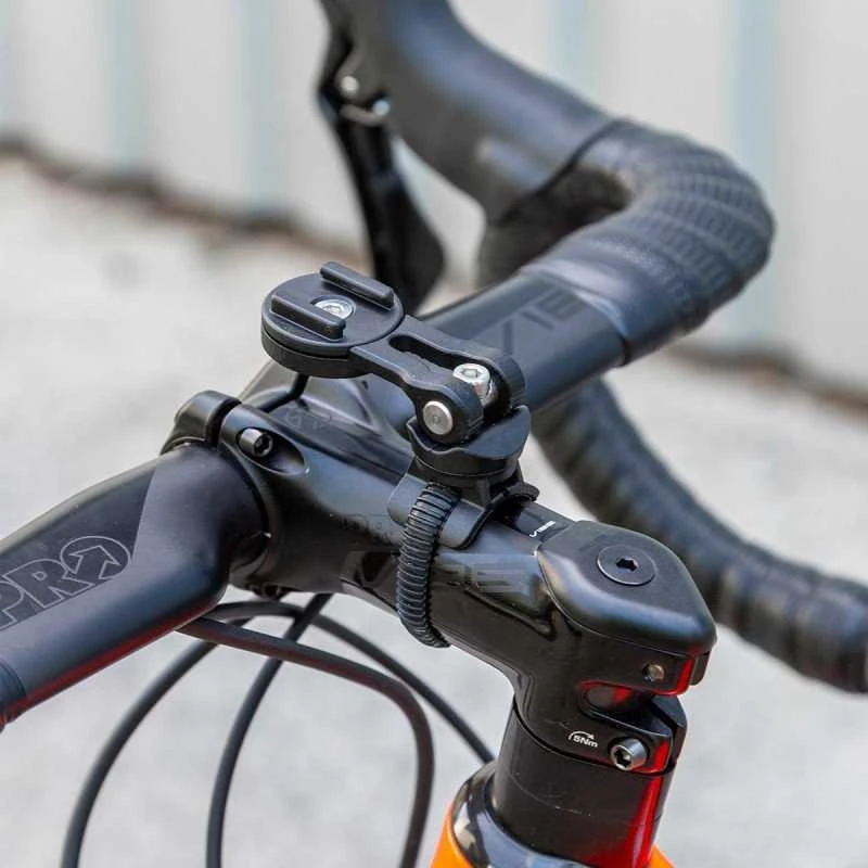 SP Connect Universal Bike Mount universalus telefono laikiklis dviračiui, skirtas SPC+ dėklams – Juodas