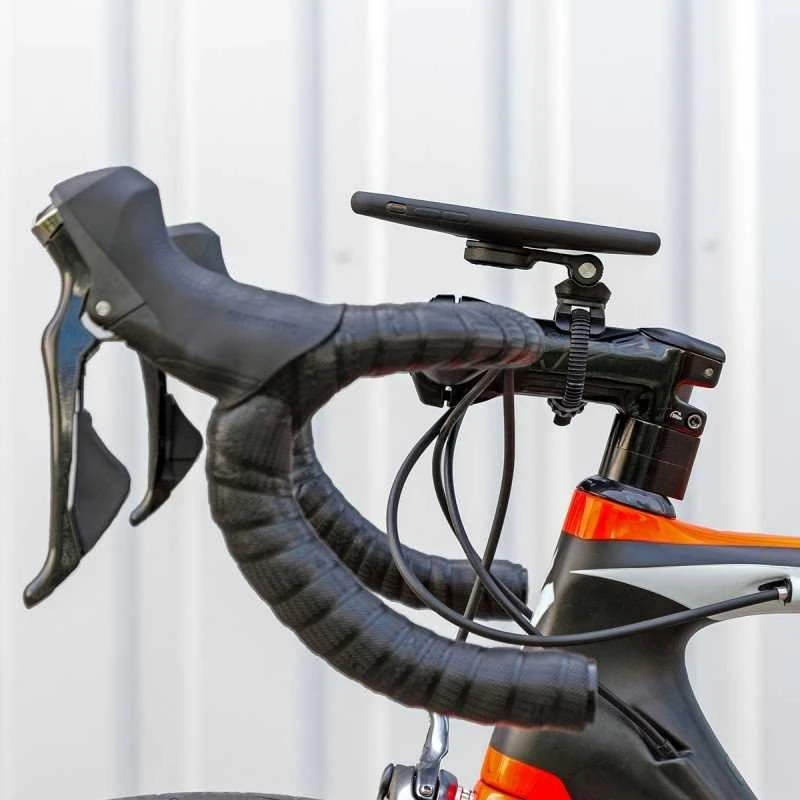 SP Connect Universal Bike Mount universalus telefono laikiklis dviračiui, skirtas SPC+ dėklams – Juodas