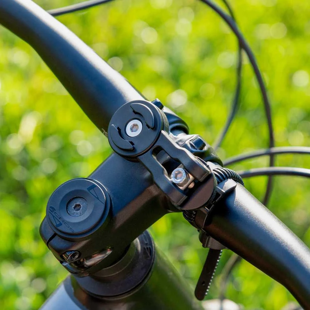 SP Connect Universal Bike Mount universalus telefono laikiklis dviračiui, skirtas SPC+ dėklams – Juodas
