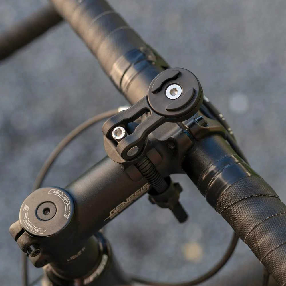 SP Connect Universal Bike Mount universalus telefono laikiklis dviračiui, skirtas SPC+ dėklams – Juodas