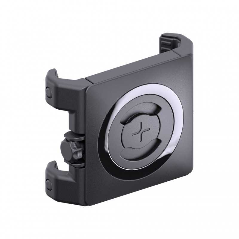 SP Connect Universal Phone Clamp SPC+ dviračio telefono laikiklis – skirtas SPC+ laikikliams – juodas