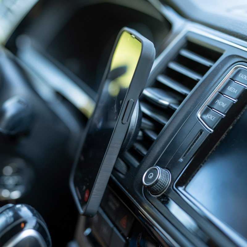SP Connect Car Vent Mount SPC+ – Automobilinis telefono laikiklis – skirtas SPC+ dėklams – ventiliacijos grotelėms – Juodas