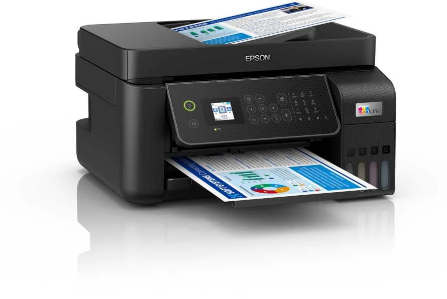 Spausdintuvas Epson | Daugiafunkcinis printers | EcoTank L5310 | Inkjet | Spalvotas | A4 | Wi-Fi | Juodas
