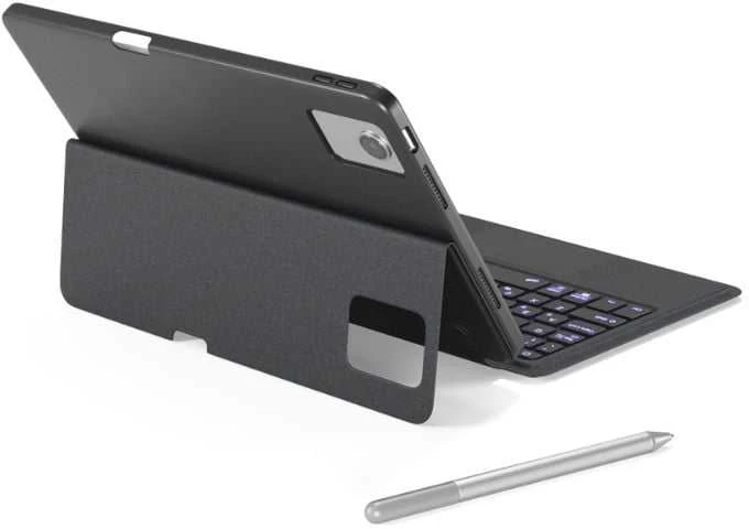Epico „Spello“ klaviatūros dangtelis su foniniu apšvietimu, skirtas „Lenovo Tab M11“ - CZ/juodas
