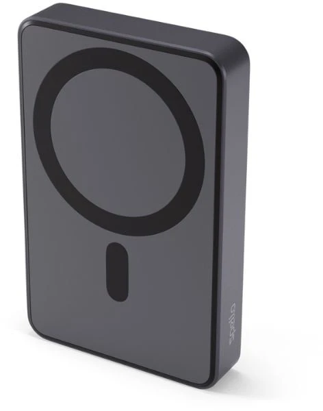 „Spello ForcePack Alu“ 10000mAh magnetinė belaidė išorinė baterija SM71 - pilka