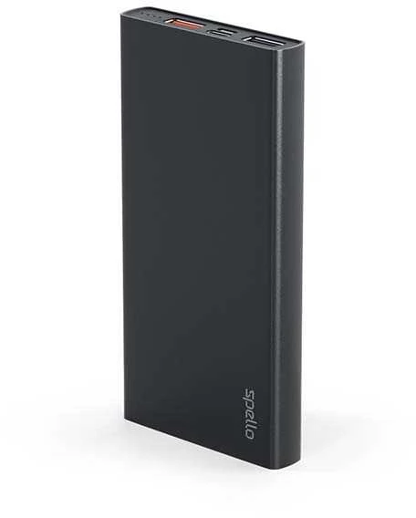 „Epic Spello Slim“ išorinė baterija, 10000 mAh, juoda