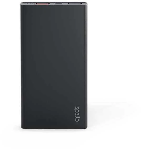 „Epic Spello Slim“ išorinė baterija, 10000 mAh, juoda