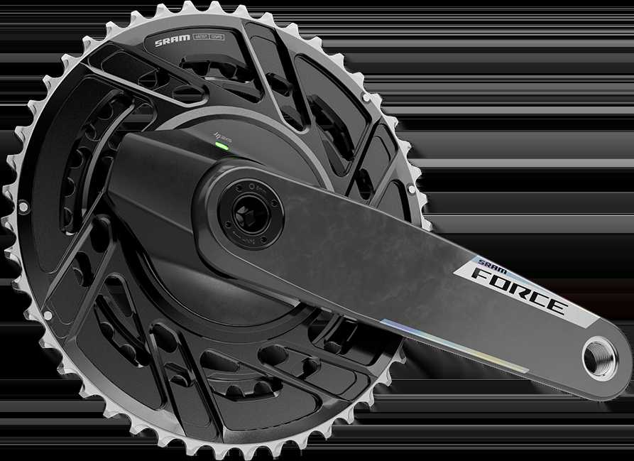 Žvaigždžių blokas priekinis SRAM Power Meter Force E1 AXS DUB