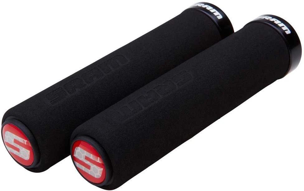 Sram Grips foam - juodas LockRing 129mm