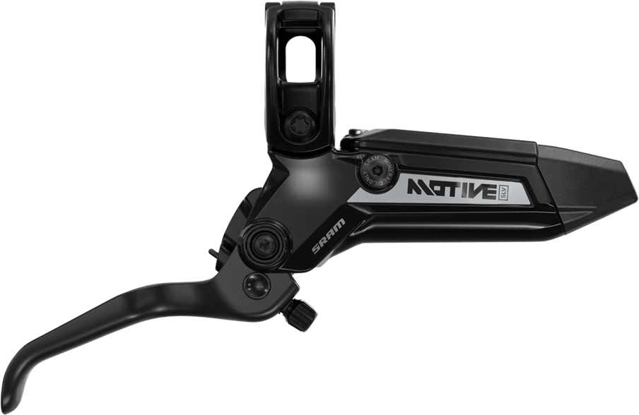 Diskiniai stabdžiai SRAM Motive Sidabrinis - Juodas Ano, Bearing Lever,Tool Free Reach, Bleeding Edge, Front, 950mm Hose (includes MMX Clamp, Rotor/Bracket sold separately) A1