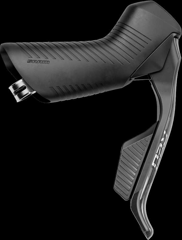 Pavarų ir stabdžių rankenėlė SRAM Shift/Hydraulic Disc Brake Raudona AXS E1 Stealthamajig connected Rear Brake/Right Shift 1800mm w/ Flat Mount 20mm SS Hardware (Rotor sold separately)