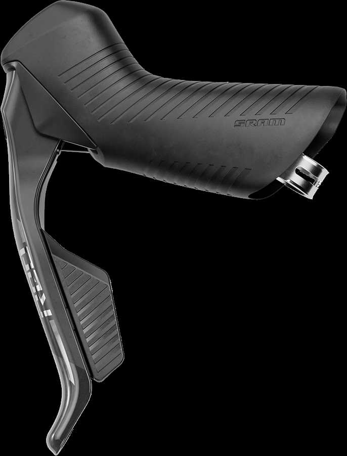 Pavarų ir stabdžių rankenėlė SRAM Shift/Hydraulic Disc Brake Raudona AXS E1 Stealthamajig connected Front Brake/Left Shift 950mm w/ Flat Mount 20mm SS Hardware (Rotor sold separately)