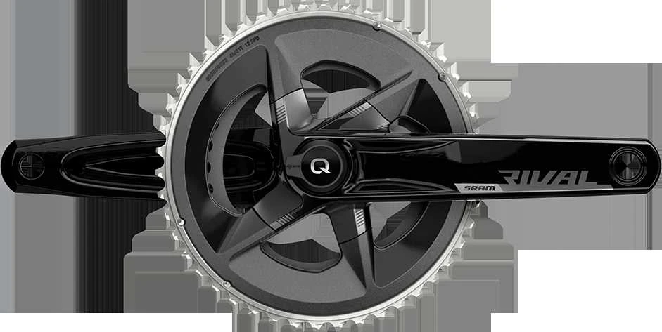 SRAM Rival D1 Quarq plento galios matuoklis DUB 175 - 46-33 Yaw (ašis nepridedama)