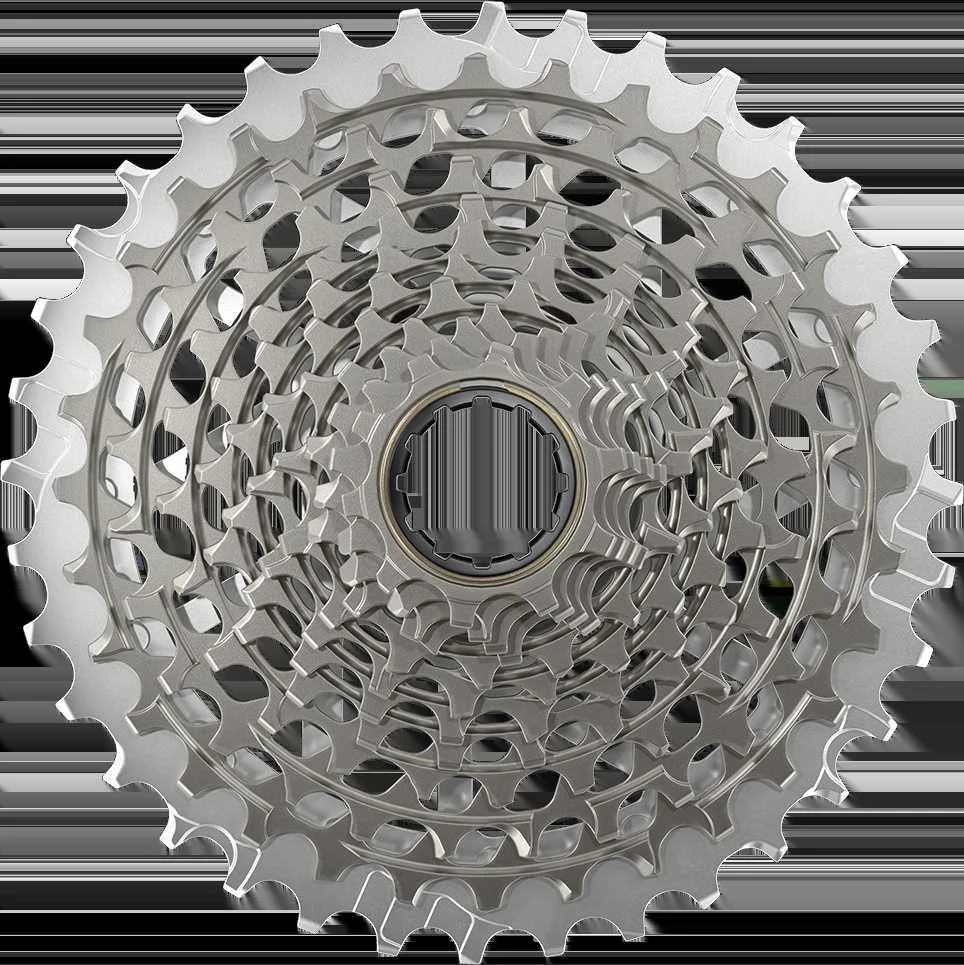 SRAM XG-1290 E1 12 pavarų, 10-36z E1 kasetė