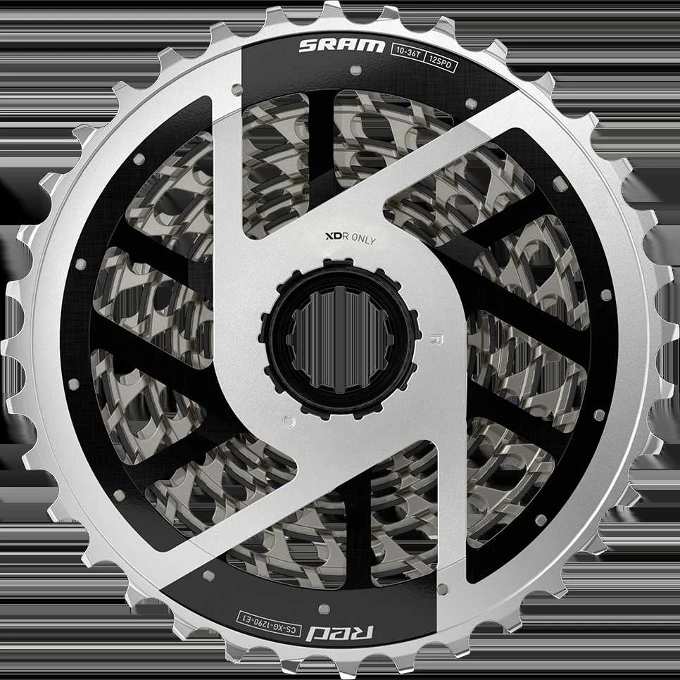 SRAM XG-1290 E1 12 pavarų, 10-36z E1 kasetė