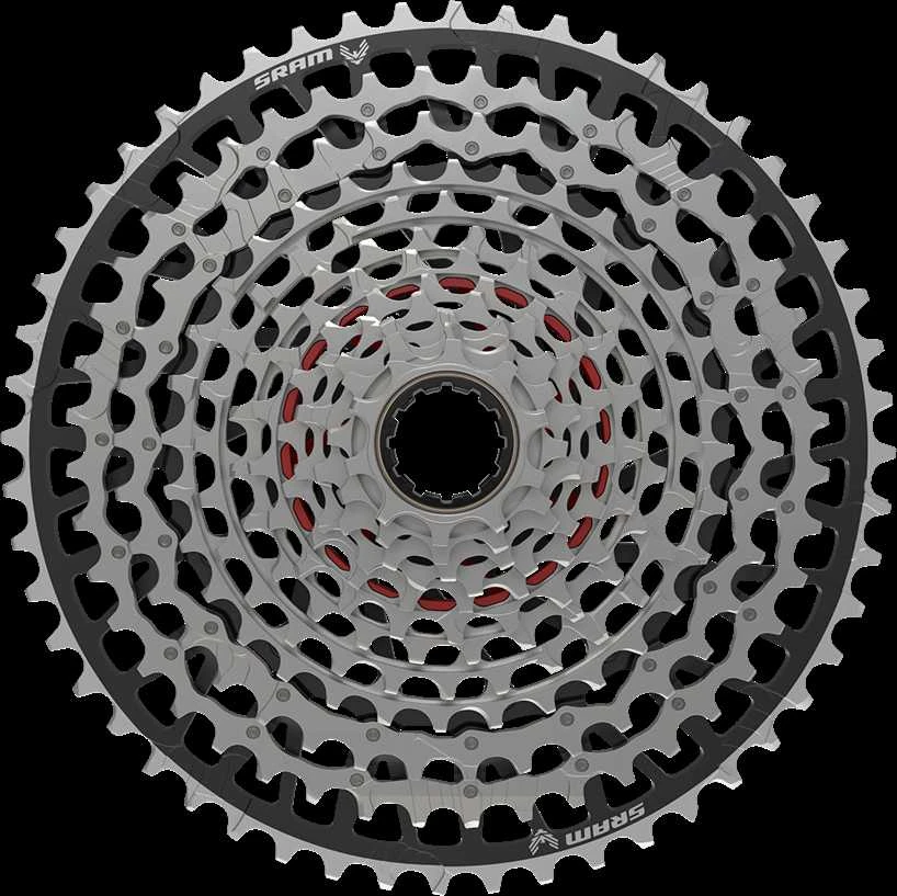 SRAM XS-1297 T-Type Eagle 10-52z cassette, 12 speed