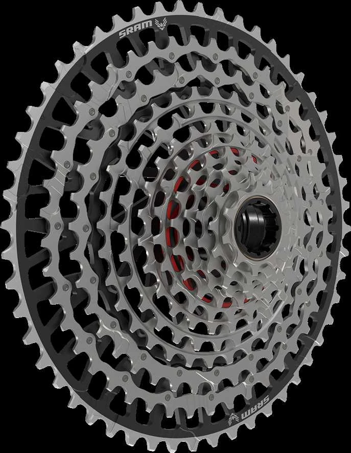 SRAM XS-1297 T-Type Eagle 10-52z kasetė, 12 pavarų