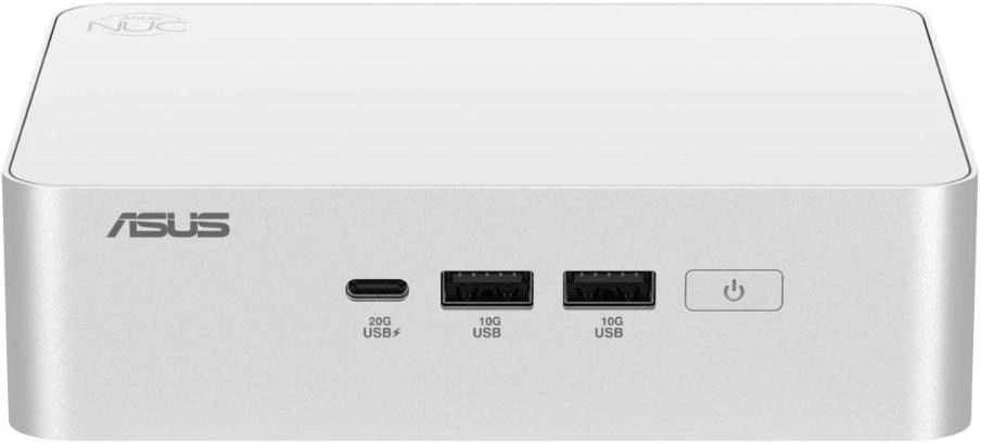 ASUS NUC 15pro+ / RNUC15CRSU500002 / Intel Ultra 5 225H / Intel Arc grafika / nėra atminties / nėra RAM / Intel Wi-Fi 7 BE201 / nėra OS / ES laidas / rinkinys (L6) / EAN: 4711387950234