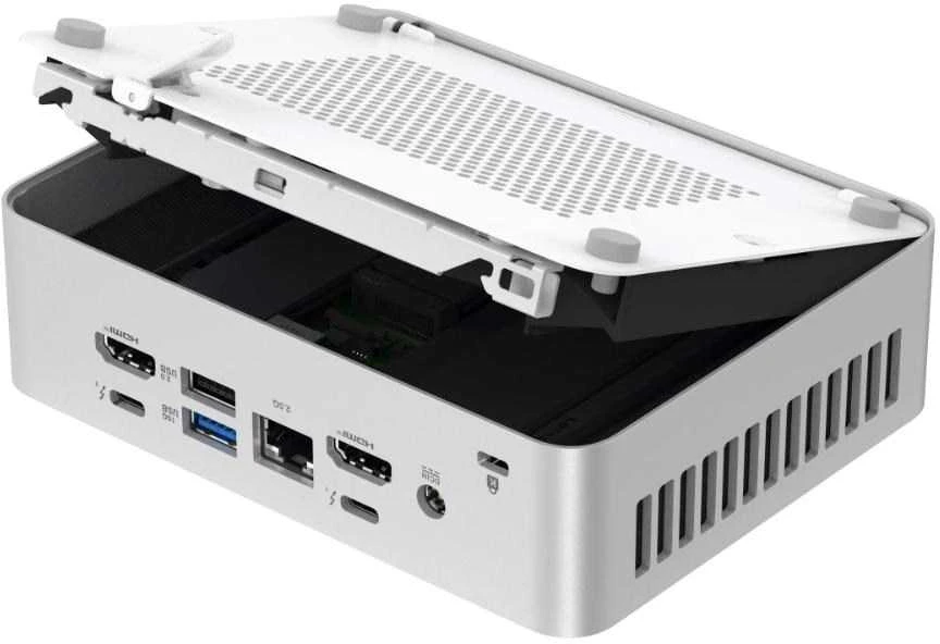 ASUS NUC 15pro+ / RNUC15CRSU500002 / Intel Ultra 5 225H / Intel Arc grafika / nėra atminties / nėra RAM / Intel Wi-Fi 7 BE201 / nėra OS / ES laidas / rinkinys (L6) / EAN: 4711387950234