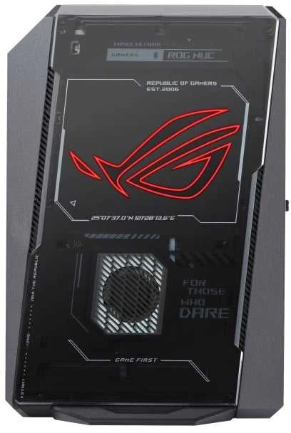 ASUS ROG NUC RNUC15JNK9X28AA2 Intel Core Ultra 9 275HX 32 GB DDR5-SDRAM 2 TB SSD NVIDIA GeForce RTX 5080 Windows 11 Home USFF Mini kompiuteris Juodas