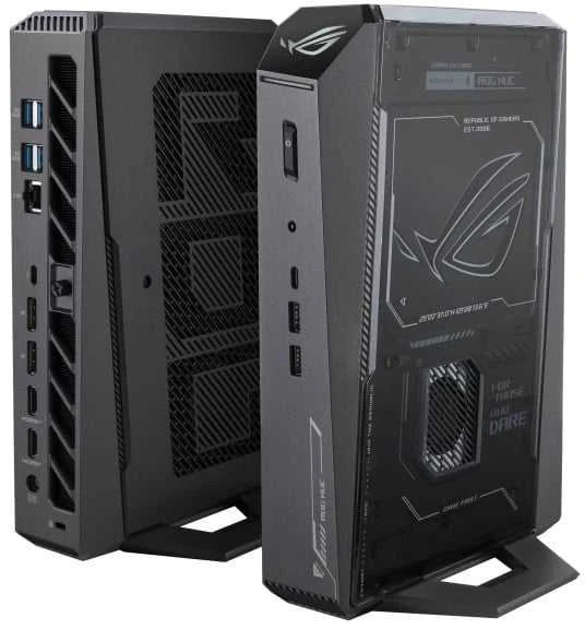 ASUS ROG NUC RNUC15JNK9X28AA2 Intel Core Ultra 9 275HX 32 GB DDR5-SDRAM 2 TB SSD NVIDIA GeForce RTX 5080 Windows 11 Home USFF Mini kompiuteris Juodas