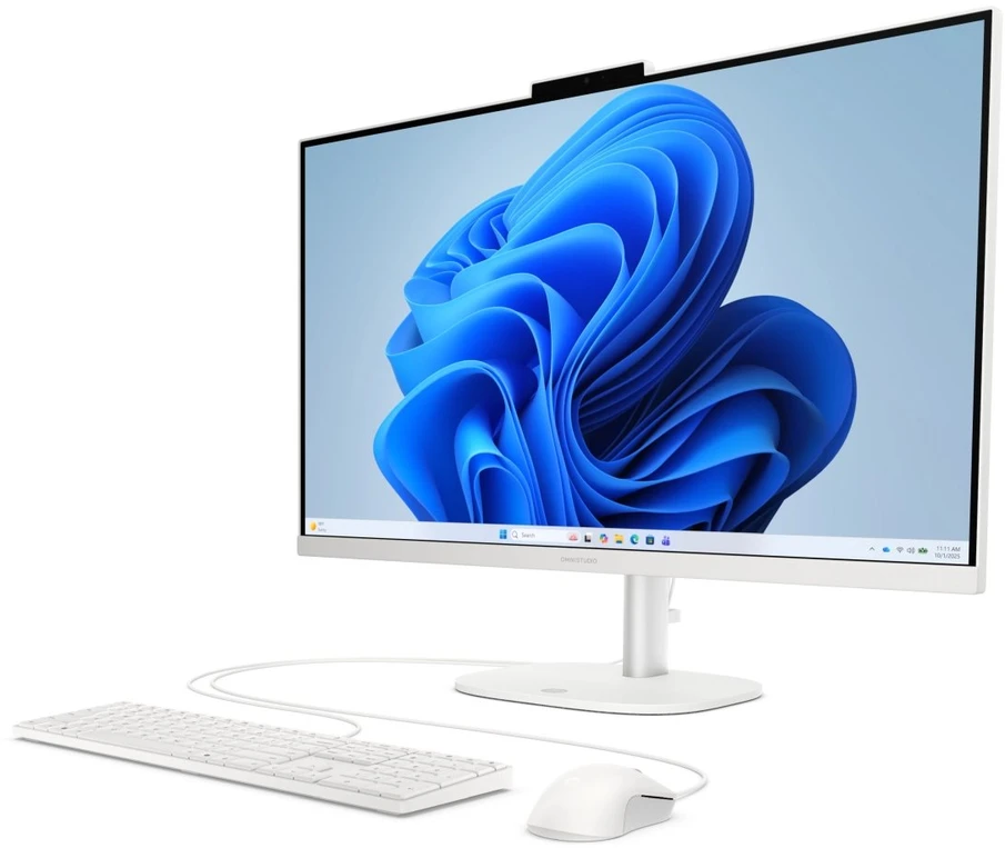 Stacionarus kompiuteris Hewlett Packard (HP) HP OmniStudio 27-cv0011nc, 27" FHD, Ryzen 5, 8GB LPDDR5, SSD 512GB, Win11 Home, 2M Game Pass