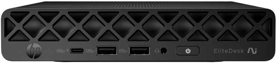 Hewlett Packard (HP) HP EliteDesk 8 Mini G1a AI Juodas / AMD RYZEN AI 5 Pro 340 2,0 GHz / 32 GB / 1 TB SSD / AMD Radeon 840M / W11P