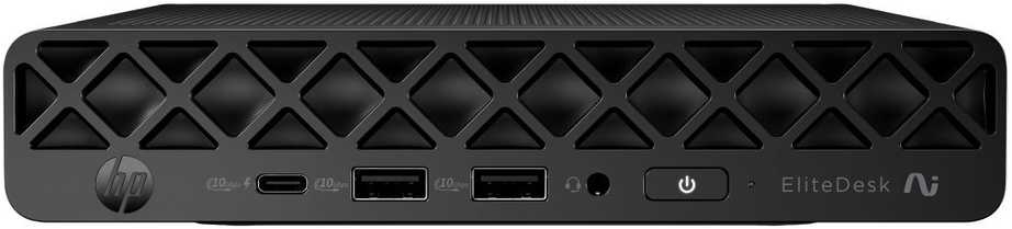 Hewlett Packard (HP) HP PC EliteDesk 8 Mini G1a, Ryzen 5 220, 1x16GB, 512GB, Radeon 740M,WiFi 6+BT,kl. a pelė, 65W, 2xDP+HDMI+USB-C,Win11