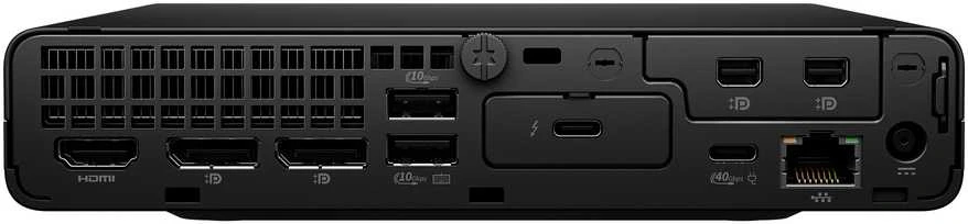 Hewlett Packard (HP) HP PC EliteDesk 8 Mini G1a, Ryzen 5 220, 1x16GB, 512GB, Radeon 740M,WiFi 6+BT,kl. a pelė, 65W, 2xDP+HDMI+USB-C,FDOS