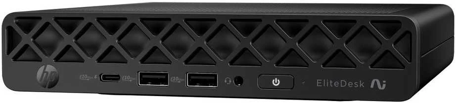 Hewlett Packard (HP) HP EliteDesk 8 Mini G1a AI Juodas / AMD RYZEN AI 7 Pro 350 2,0 GHz / 32 GB / 1 TB SSD / AMD Radeon 860M / W11P