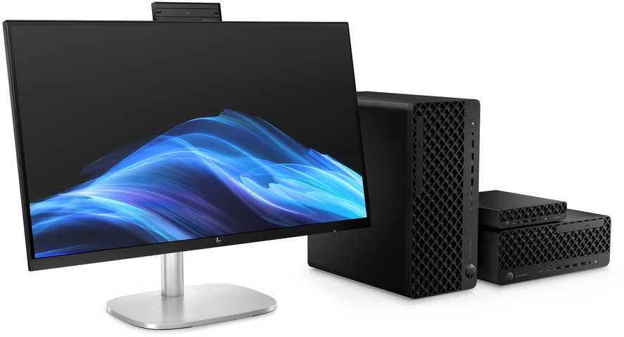 Hewlett Packard (HP) HP PC EliteDesk 8 Mini G1a, Ryzen 5 220, 1x16GB, 512GB, Radeon 740M,WiFi 6+BT,kl. a pelė, 65W, 2xDP+HDMI+USB-C,FDOS