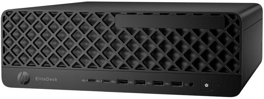 Hewlett Packard (HP) HP asmeninis kompiuteris EliteDesk 8 SFF G1i AI, Ultra 5 235, 1x16GB, 512GB, UHD (Arc) 3Xe LPG, su korpusu, 280W platinum, 2xDP+HDMI, Win11Pro