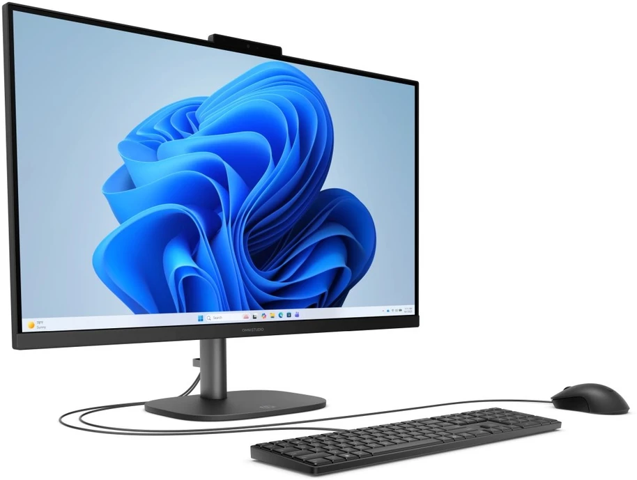 Stacionarus kompiuteris Hewlett Packard (HP) HP OmniStudio 27-cv0013nc, 27" FHD, Ryzen 5, 16GB LPDDR5, SSD 512GB, Win11 Home, 2M Game Pass