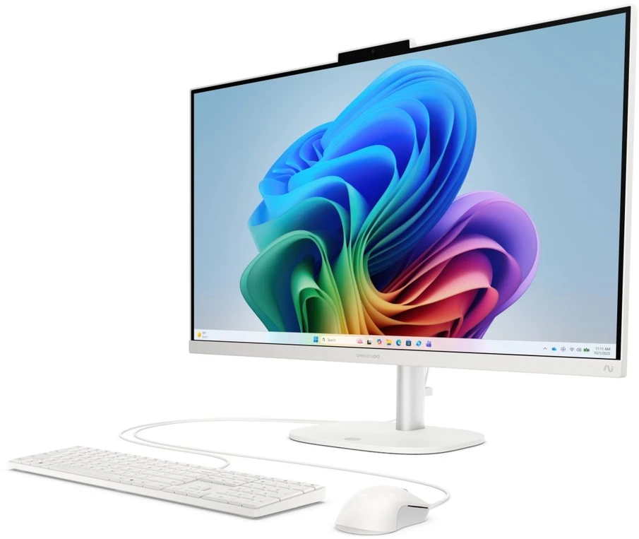 Stacionarus kompiuteris Hewlett Packard (HP) HP OmniStudio AI PC 27-cw0017nc, 27" FHD Touch, Ryzen AI 7, 16GB DDR5, SSD 1TB, Win11 Home