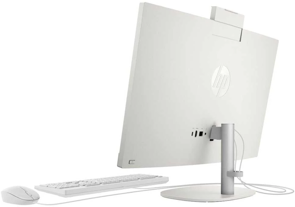 Stacionarus kompiuteris Hewlett Packard (HP) HP ProOne 245 G10 AiO balta / 23,8" FHD / AMD RYZEN 3 7320U 2,4 GHz / 8 GB / 512 GB SSD / Radeon 610M / FDOS