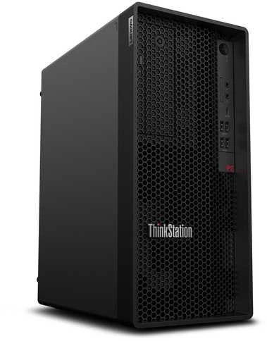 LENOVO ThinkStation/Workstation P2 Tower G2 stacionarus kompiuteris - Ultra7 265K, 32 GB, 1 TBSSD, RTX A400 4 GB, be DVD disko, LPT prievadas, W11P