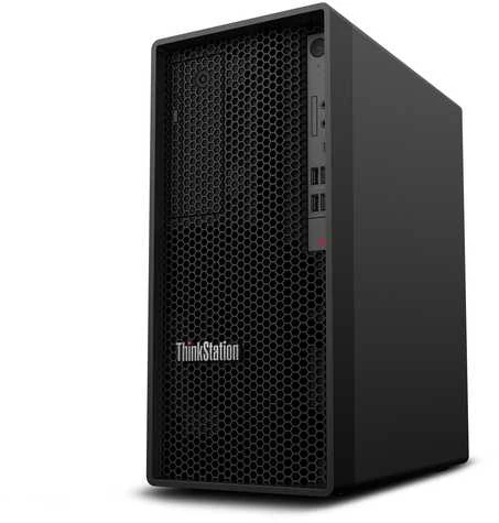 LENOVO ThinkStation/Workstation P2 Tower G2 stacionarus kompiuteris - Ultra7 265K, 32 GB, 1 TBSSD, RTX A400 4 GB, be DVD disko, LPT prievadas, W11P