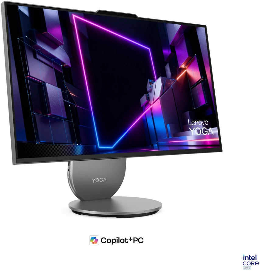 Stacionarus kompiuteris Lenovo Yoga AIO 27IPH11 Luna Pilkas (F0JR000MCK)