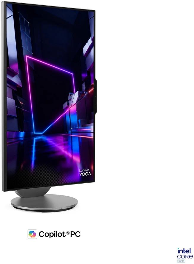 Stacionarus kompiuteris Lenovo Yoga AIO 27IPH11 Luna Pilkas (F0JR000MCK)