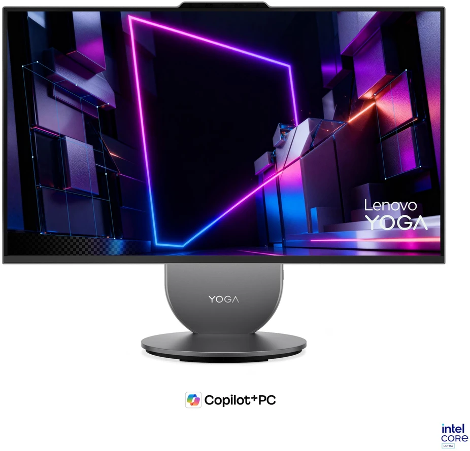 Stacionarus kompiuteris Lenovo Yoga AIO 27IPH11 Luna Pilkas (F0JR000MCK)