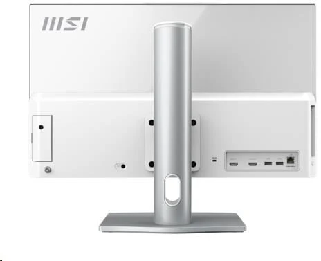 Stacionarus kompiuteris MSI AiO Modern AM242P 1M-2089XEU asmeninis kompiuteris, Core 5 120U, 23.8 FHD, apsauga nuo akinimo, neliečiamas ekranas, 16 GB, 512 GB SSD, nėra duomenų, be OS, baltas