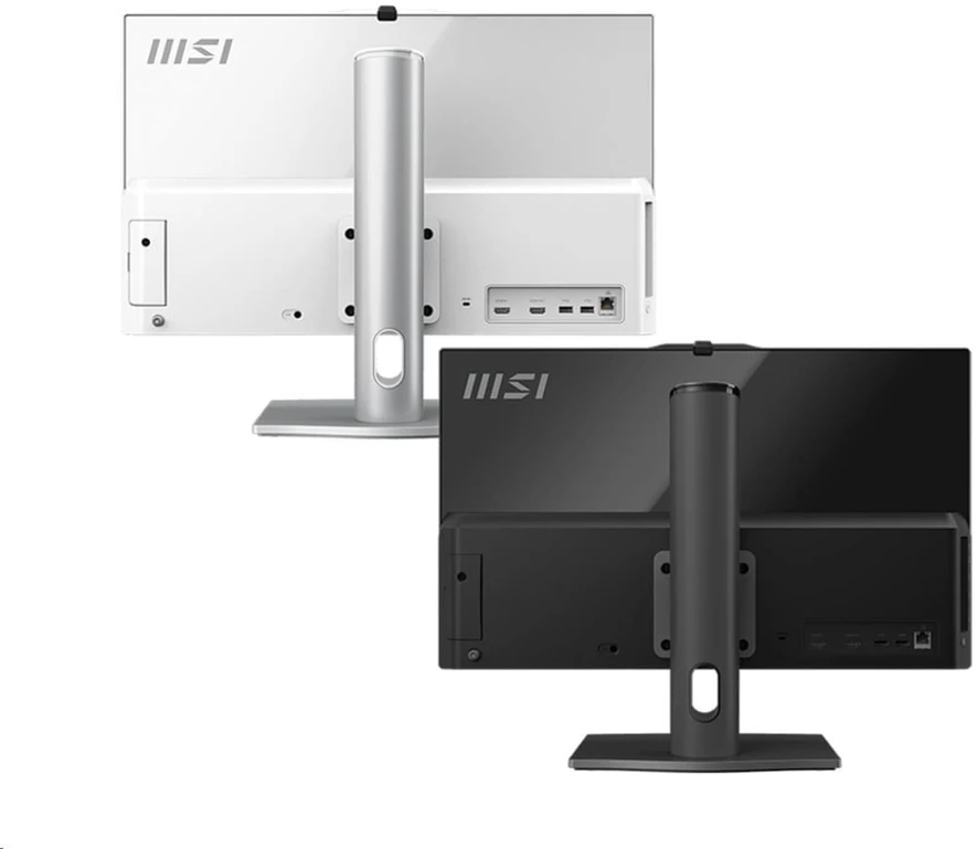 Stacionarus kompiuteris „Viskas viename“ MSI Modern AM242TP 1M-2021XEU Core 5 / 16 GB / 512 GB SSD / 23.8 FHD / Jutiklinis / NoOS / juodas · reguliuojamas stovas