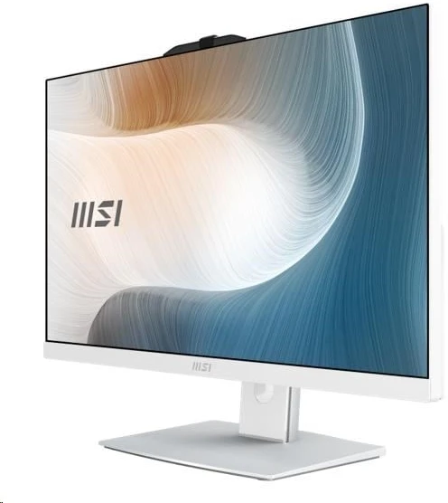 Stacionarus kompiuteris Komputer MSI Modern AM242TP 1M-2022XEU Core 5 120U 23.8" FHD Jutiklinis 16GB 512GB SSD Bez systemu Baltas