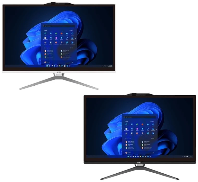 Stacionarus kompiuteris Nešiojamas kompiuteris MSI AIO PRO AP222T (PRO AP222T 14MA-664XEU), i3-14100, 21.5" FHD, apsauga nuo akinimo, lietimui jautrus ekranas, 16 GB, 512 GB SSD, be OS, su integruota kišeninio lizdo plokšte