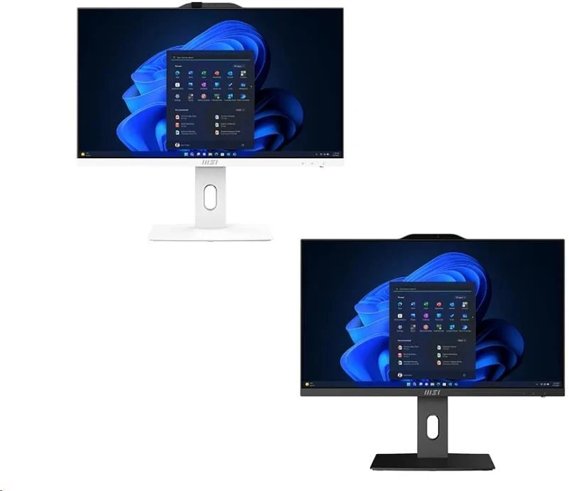 Stacionarus kompiuteris Komputer MSI AIO PRO AP242P (PRO AP242P 14M-1090XEU), i3-14100, 23.8" FHD, Anti-Glare, 16GB, 512GB SSD, No OS, Juodas