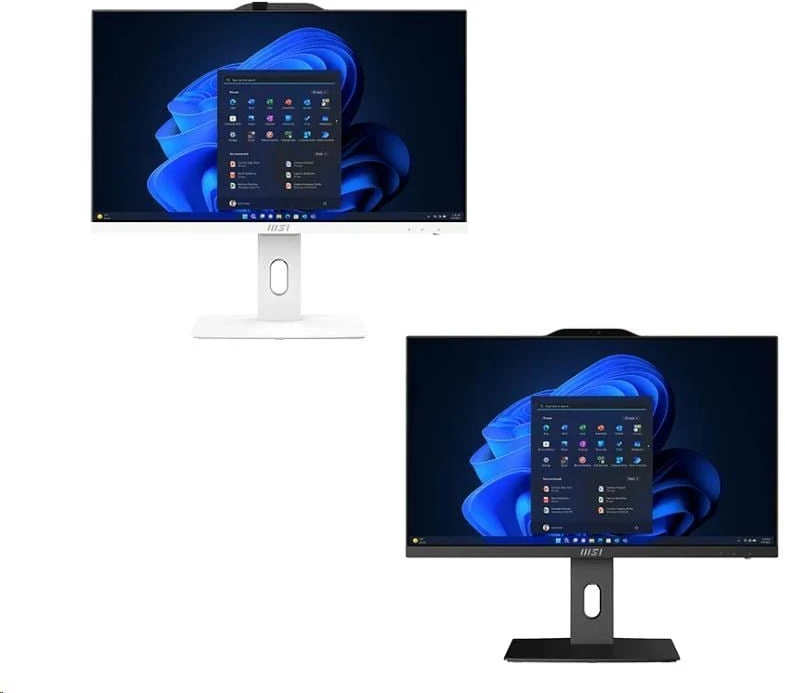 Stacionarus kompiuteris Komputer MSI MSI AIO PRO AP242P (PRO AP242P 14M-1091XEU), i3-14100, 23.8" FHD, Anti-Glare, 16GB, 512GB SSD, No OS, Baltas